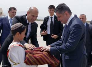 Премьер встретился с президентом Туркменистана