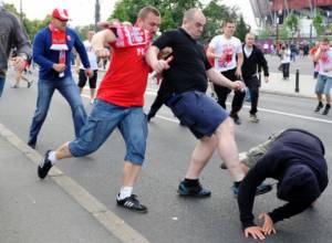 Поляки напали на русских болельщиков