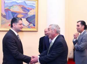 Саркисян принял американского благотворителя