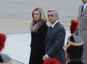 Серж Саргсян во Франции