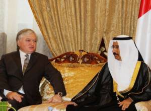 Налбандян провел переговоры с шейхом