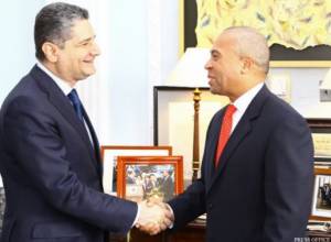 Премьер-министр встретился с Девалем Патриком