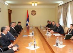 Встреча в резиденции президента НКР