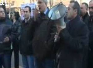 Երթը Ռուսաստանի դեսպանատան մոտ