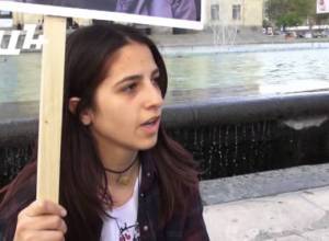 Հրապարակում նստացույց-ակցիա է