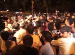 Հրմշտոց ակցիայի ժամանակ