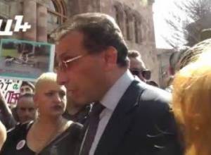 Ակցիայի մասնակիցներին քաղաքապետարանից չարձագանքեցին