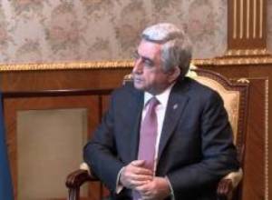 Սերժ Սարգսյանն ընդունել է համանախագահներին