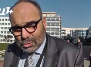 Ինչպես դիմավորեցին Դավութօղլուին Ստրասբուրգում