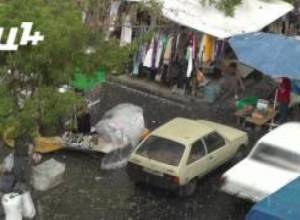 Խոշոր կարկուտ Երեւանում