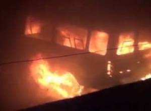 ՊՊԾ գունդը գրավածները ոստիկանական մեքենա են այրել