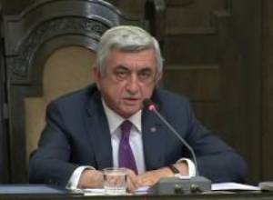 Սերժ Սարգսյանի խոսքը կառավարությունում