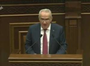 Գալուստ Սահակյանի ելույթը