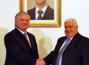 Nalbandian ends his meetings in Syria