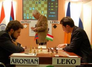 Leko equaled with Aronian