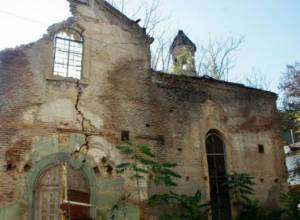 Church collapsed