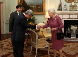 Meeting with Queen Elizabeth II