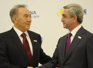 Armenian, Slovenian Presidents meet in Astana