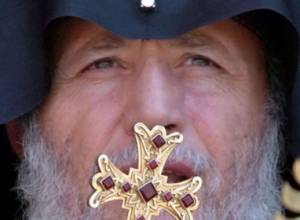 Catholicos left