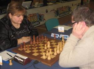 Elina Danielyan ties a game with Aleksander Delchev
