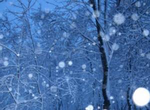 Snowing