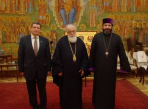 Farewell meeting with Patriarch