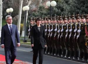 Swiss President completes her visit to Armenia