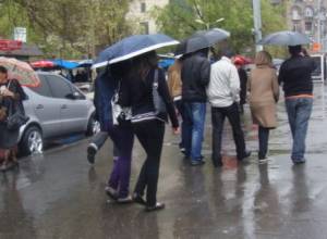 Synopticians forecast rain in Yerevan