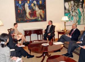 Minister Nalbandian receives German MFA Representative