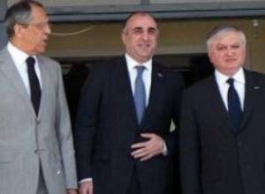 Armenian, Russian and Azerbaijani FMs meet in Kazan