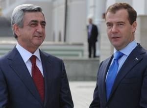 Medvedev congratulates Sargsyan