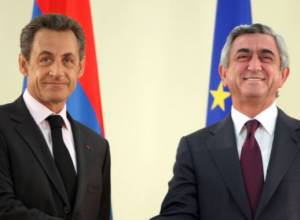 Sargsyan congratulates Sarkozy
