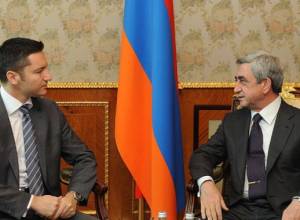 S. Sargsyan meets with  EURONEST Co-President