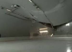 Roof collapsed, star in training