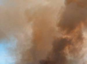 Car burns down in garage