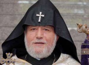Armenian Catholicos leaves for France and England