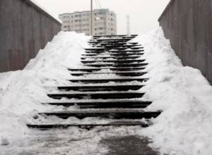 Snow removal operations are not carried out in Yerevan