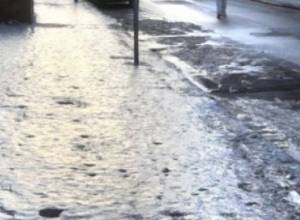 Ice threatens people, and salt  - trees