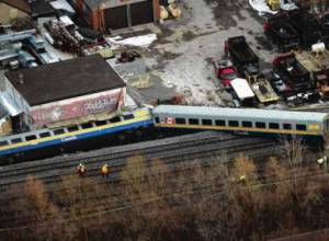 Three killed as Canadian train derails west of Toronto