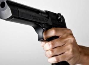 Fan shot by football player