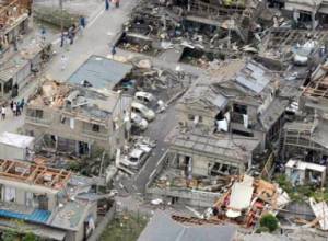 Tornado hits Japan