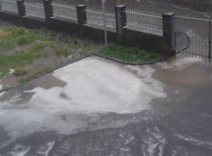 River pours over its banks in Syunik