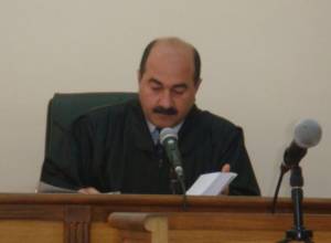 Applause in courtroom