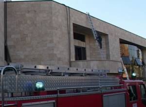 FIre erupts in Harsnakar Restaurant in Yerevan