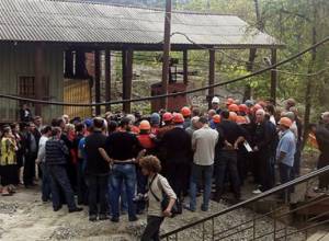 Mine strike is first test for Georgia's new government