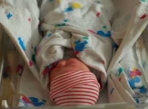 Newborn left on doorstep