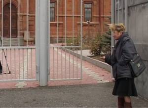 Typist begging for food in Yerevan streets