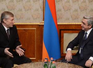 Serzh Sargsyan receives CSTO Ssecretary General