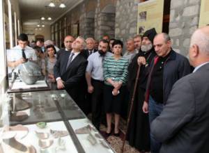 Archeological exhibition in Stepanakert