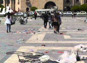 Հանրապետության հրապարակը`միջոցառումներից հետո